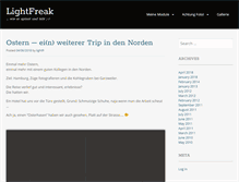 Tablet Screenshot of lightfreak.ch